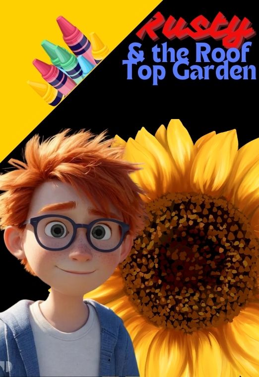 Rusty and the Roof Top Garden (Coloring Pages)