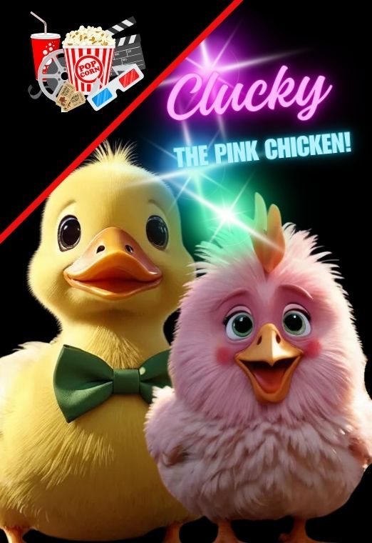 Clucky the Pink Chicken